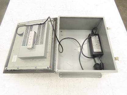 AUO G121SN01 HMI Control Panel Touchscreen 14x12x6" Electrical Box