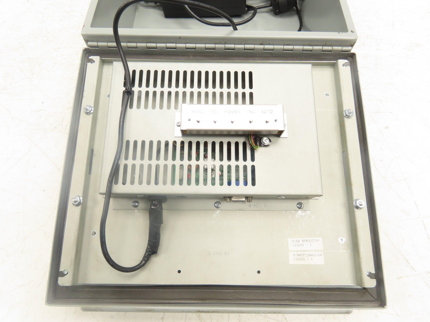 AUO G121SN01 HMI Control Panel Touchscreen 14x12x6" Electrical Box