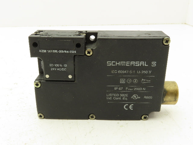 Schmersal AZM 161 SK-33RKA-024 Solenoid Interlock Safety Door Switch 24V