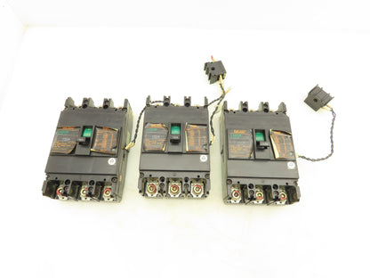 Fuji Electric EA203B Auto Circuit Breaker 150A 3 Pole Lot of 3