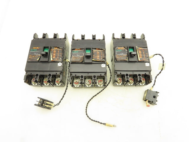 Fuji Electric EA203B Auto Circuit Breaker 150A 3 Pole Lot of 3