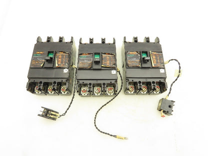 Fuji Electric EA203B Auto Circuit Breaker 150A 3 Pole Lot of 3