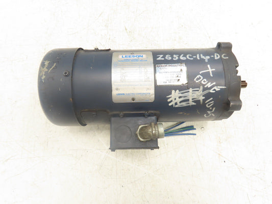 Leeson 108023.00 Permanent Magnet Motor 1HP 1750 Rpm 180VDC 5A ZS56C Frame