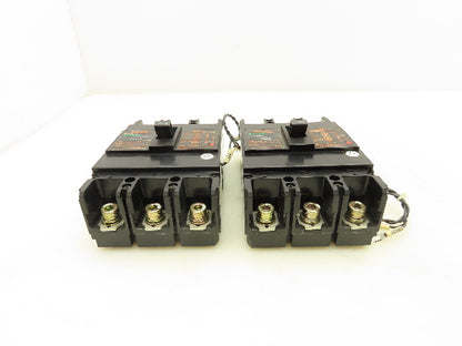 Fuji Electric EA203B Auto Circuit Breaker 200A 3 Pole Lot of 2