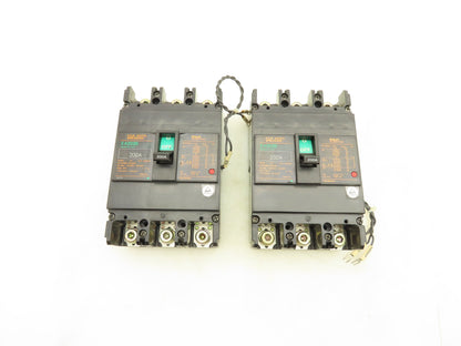 Fuji Electric EA203B Auto Circuit Breaker 200A 3 Pole Lot of 2