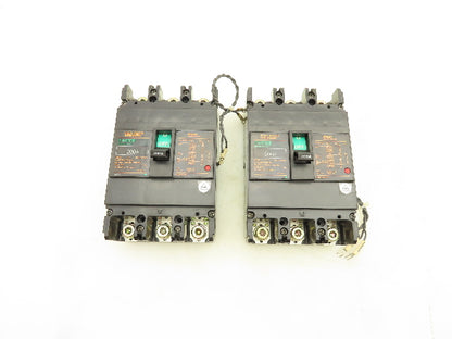 Fuji Electric EA203B Auto Circuit Breaker 200A 3 Pole Lot of 2