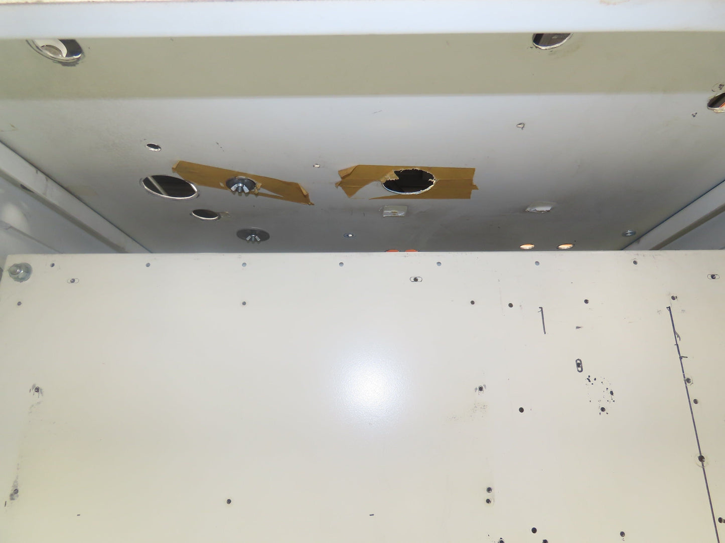 Hoffman Electrical Enclosure 72x36x24" Freestanding Dual Access Rear Door