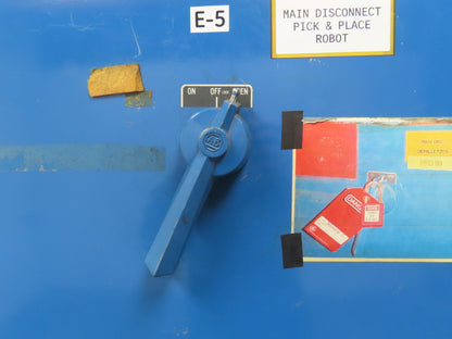 Hoffman Electrical Enclosure 72x36x24" Freestanding Dual Access Rear Door