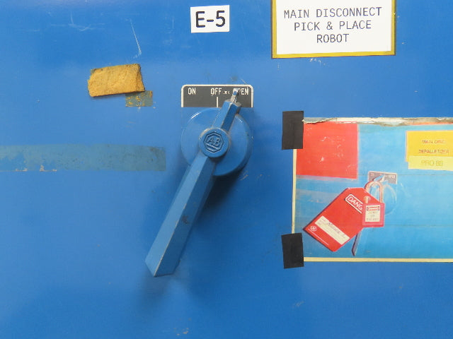 Hoffman Electrical Enclosure 72x36x24" Freestanding Dual Access Rear Door