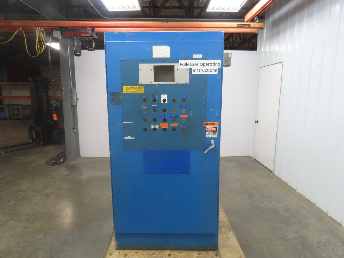 Hoffman Electrical Enclosure 72x36x24" Freestanding Dual Access Rear Door