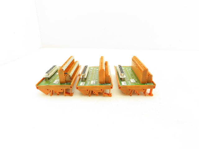 Weidmuller 910640-67 Terminal Block 37 Pin Lot of 3