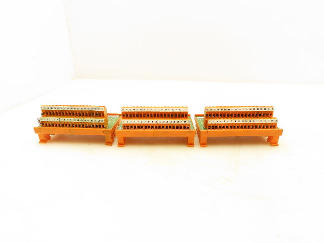 Weidmuller 910640-67 Terminal Block 37 Pin Lot of 3