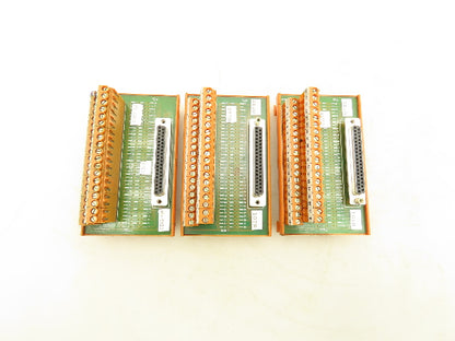 Weidmuller 910640-67 Terminal Block 37 Pin Lot of 3