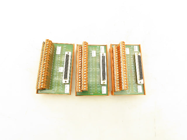 Weidmuller 910640-67 Terminal Block 37 Pin Lot of 3