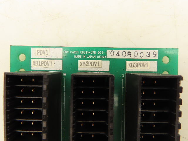 Okuma E0241-578-023-1 PVD Card Adaptor Module