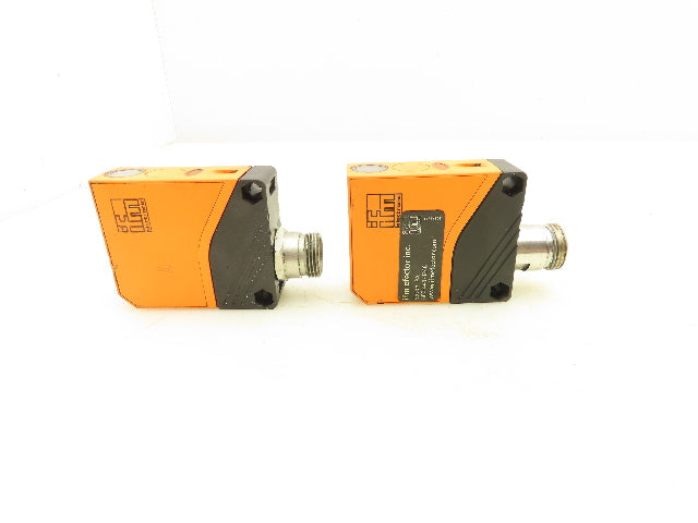 IFM Electronic OLB-FKOA/SL/LS Diffuse Reflection Sensor 1-800mm Lot of 2