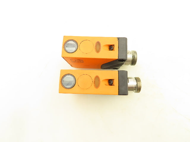 IFM Electronic OLB-FKOA/SL/LS Diffuse Reflection Sensor 1-800mm Lot of 2