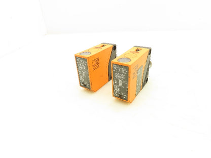 IFM Electronic OLB-FKOA/SL/LS Diffuse Reflection Sensor 1-800mm Lot of 2