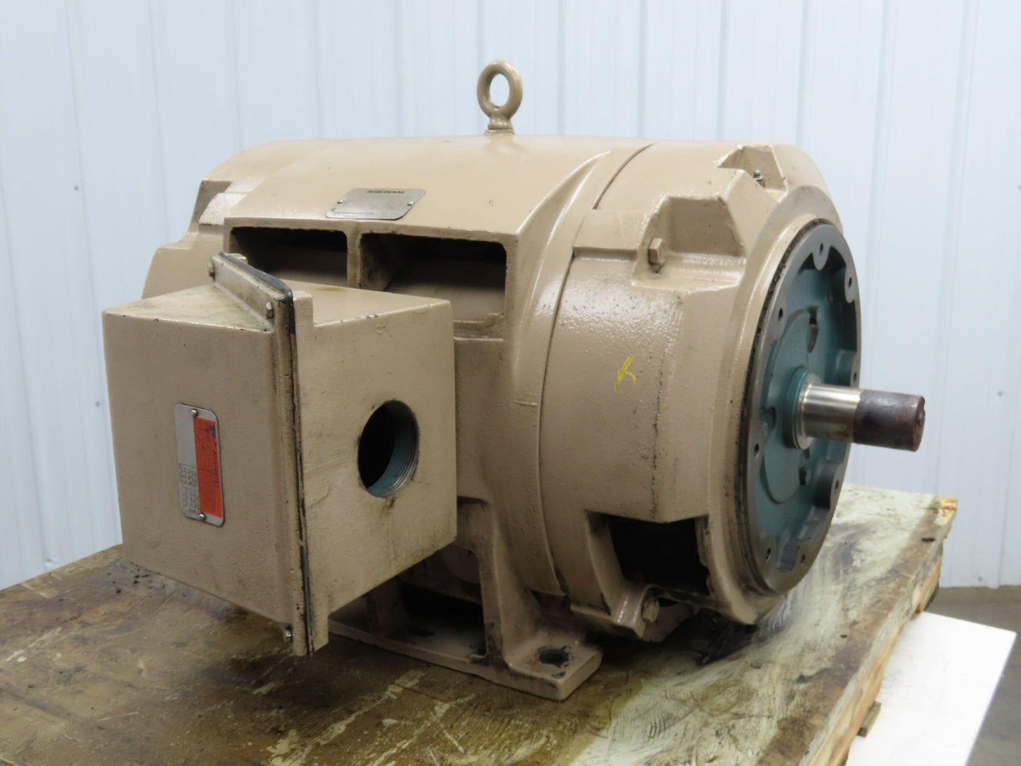 Van Dorn Demag P44G0719B Electric Motor 100Hp 230/460V 3Ph 1185RPM 445TSC