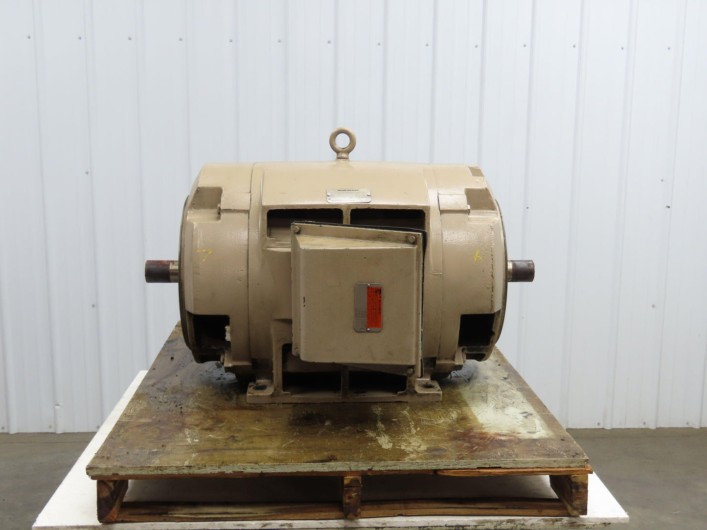 Van Dorn Demag P44G0719B Electric Motor 100Hp 230/460V 3Ph 1185RPM 445TSC