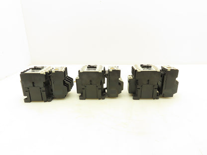Fuji Electric SJ-1SG Magnetic Contactor Thermal Overload Relay 24V Coil Lot of 3