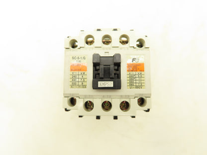 Fuji Electric SC-5-1/G Magnetic Contactor 24V Coil 32A 600V Lot of 3