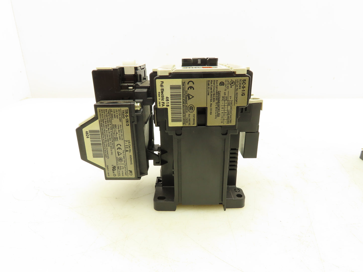 Fuji Electric SC-5-1/G Magnetic Contactor 24V Coil 32A 600V Lot of 3