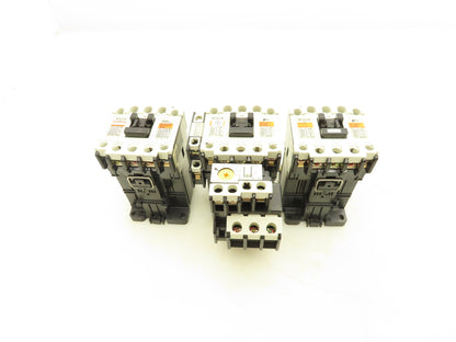 Fuji Electric SC-5-1/G Magnetic Contactor 24V Coil 32A 600V Lot of 3