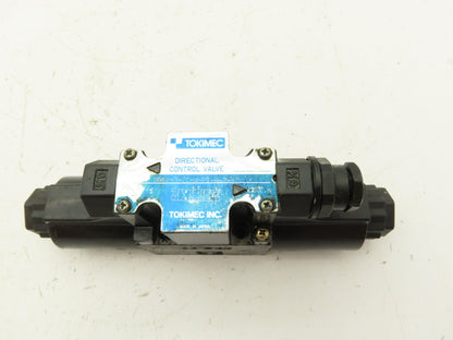 Tokimec DG4V-3-2C-M-P7-H-7-52 Directional Control Solenoid Valve 4/3 24V