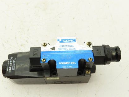 Tokimec DG4V-3-24A-M-P7-H-7-50 Directional Control Single Solenoid Valve 4/2 24V