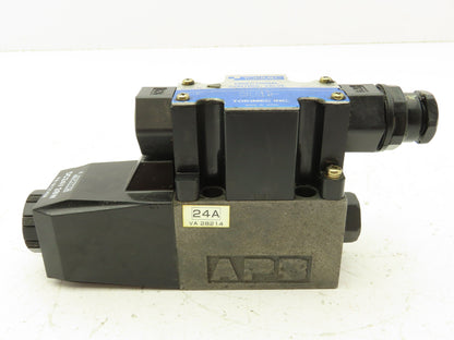 Tokimec DG4V-3-24A-M-P7-H-7-50 Directional Control Single Solenoid Valve 4/2 24V
