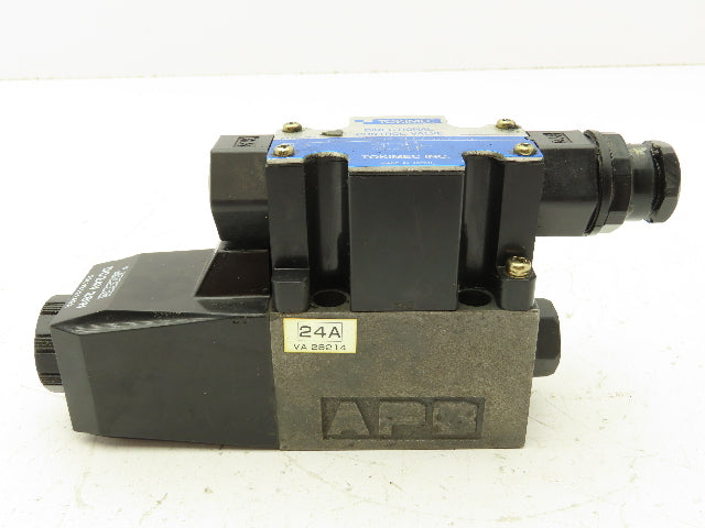 Tokimec DG4V-3-24A-M-P7-H-7-50 Directional Control Single Solenoid Valve 4/2 24V
