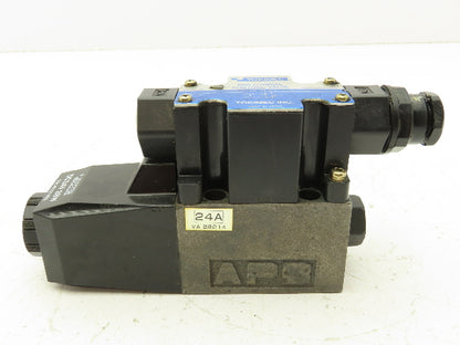 Tokimec DG4V-3-24A-M-P7-H-7-50 Directional Control Single Solenoid Valve 4/2 24V
