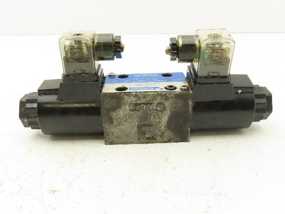 Tokimec DG4V-3-2C-M-U1-H-7-52 Directional Control Double Solenoid Valve 4/3 24V