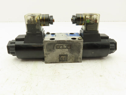 Tokimec DG4V-3-2C-M-U1-H-7-52 Directional Control Double Solenoid Valve 4/3 24V