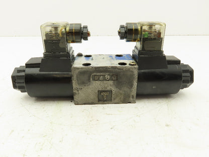 Tokimec DG4V-3-2C-M-U1-H-7-52 Directional Control Double Solenoid Valve 4/3 24V