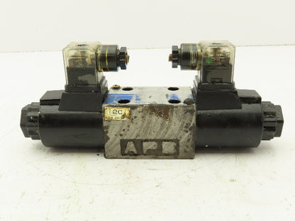Tokimec DG4V-3-2C-M-U1-H-7-52 Directional Control Double Solenoid Valve 4/3 24V