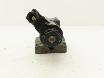 Tokimec DG4V-3-2A-M-U1-H-7-52 Directional Valve w/4-Port D03 Hydraulic Manifold