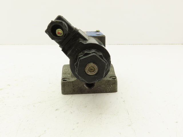 Tokimec DG4V-3-2A-M-U1-H-7-52 Directional Valve w/4-Port D03 Hydraulic Manifold