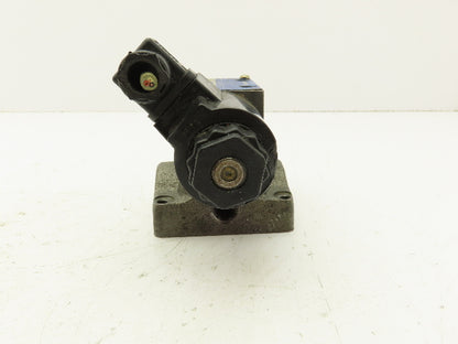 Tokimec DG4V-3-2A-M-U1-H-7-52 Directional Valve w/4-Port D03 Hydraulic Manifold