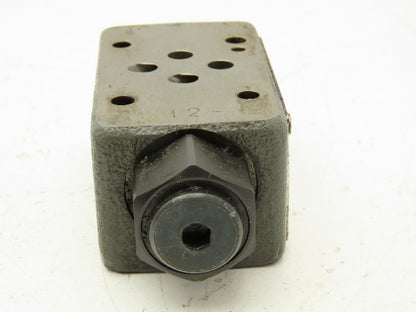 Tokimec TGMDC-3-X-TK-50 Hydraulic Check Valve Sandwich Plate D03