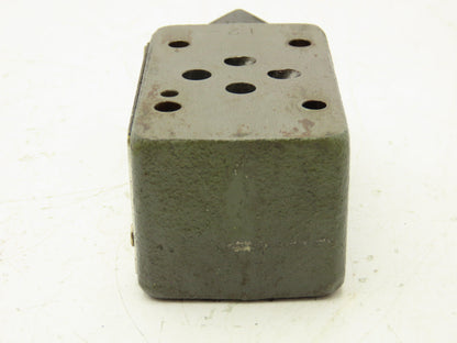 Tokimec TGMDC-3-X-TK-50 Hydraulic Check Valve Sandwich Plate D03