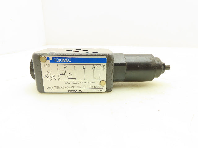 Tokimec TGMX2-3-PP-BW-G-50 Hydraulic Reducing Relief Valve Sandwich Plate D03