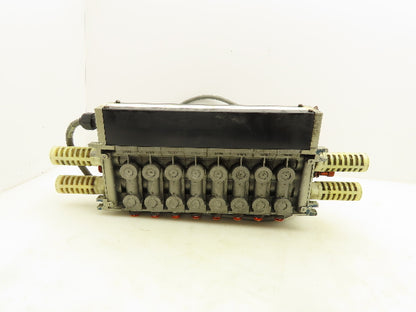 SMC NVV5FS3 Pneumatic 8-Station Manifold 5/2 Solenoid Valves NVFS3200-5FZ