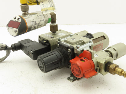 SMC Pneumatic Soft Startup Valve Pressure Sensor Regulator Assembly