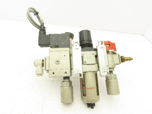 SMC Pneumatic Soft Startup Valve Pressure Sensor Regulator Assembly