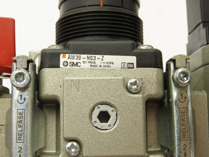 SMC Pneumatic Soft Startup Valve Pressure Sensor Regulator Assembly