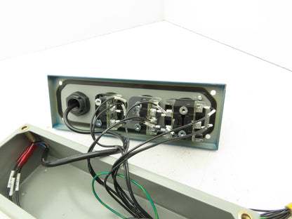 Saginaw SCE-4PB Push Button Electrical Enclosure 4 Station Control Banner E-Stop