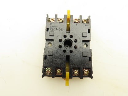 Omron H3CR-F8 Solid-State Timer Relay Socket 100-240V 0.5 Sec-30 Hours