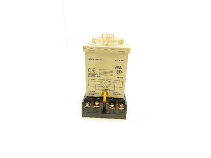 Omron H3CR-F8 Solid-State Timer Relay Socket 100-240V 0.5 Sec-30 Hours